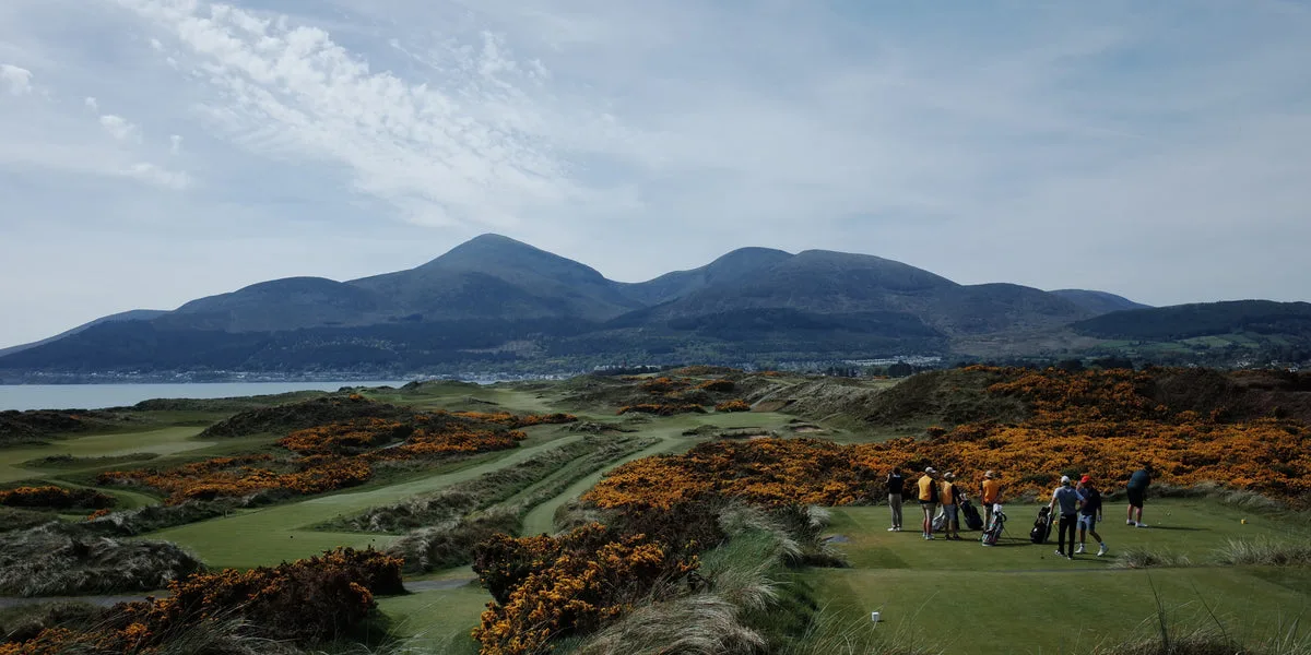 Random Golf Club homepage hero image