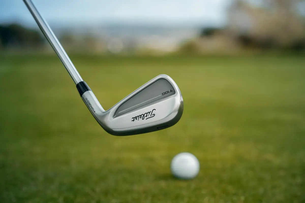 Titleist T100 iron, the most-gamed iron model on tour in 2026