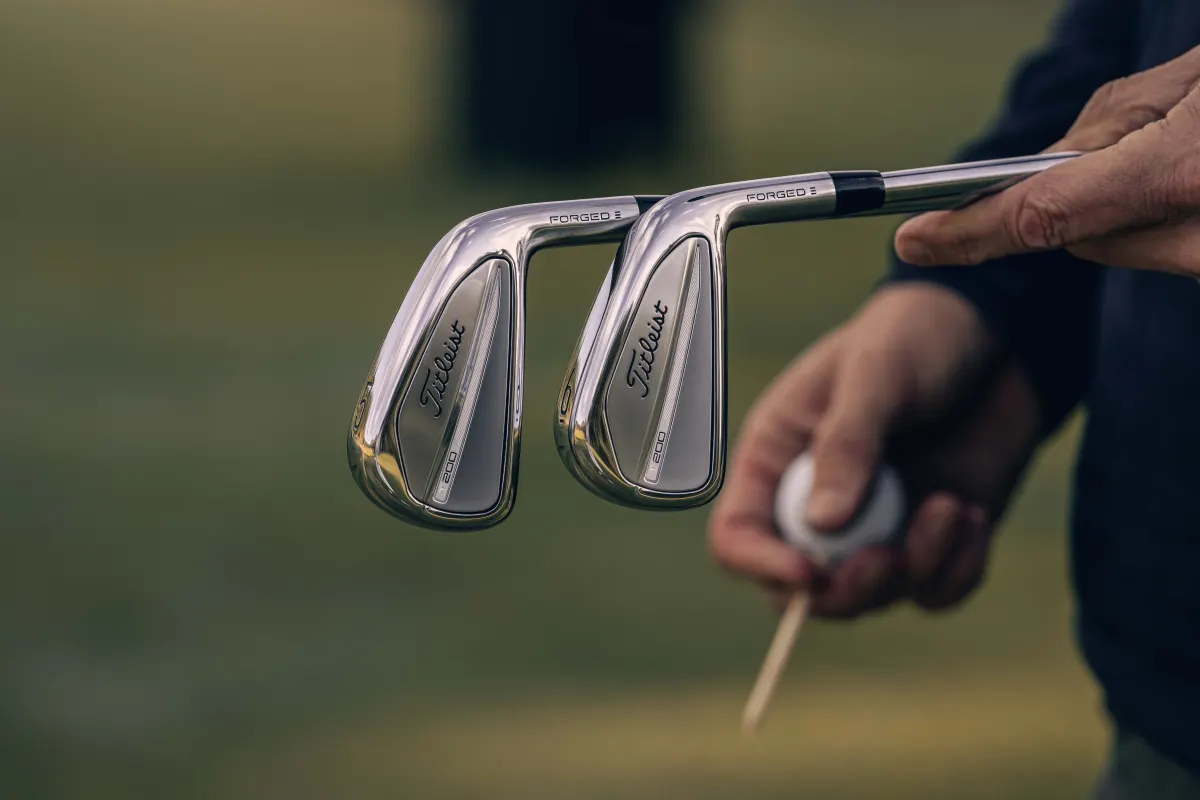 Titleist T200 iron, commonly used as the long-iron half of combo sets on tour