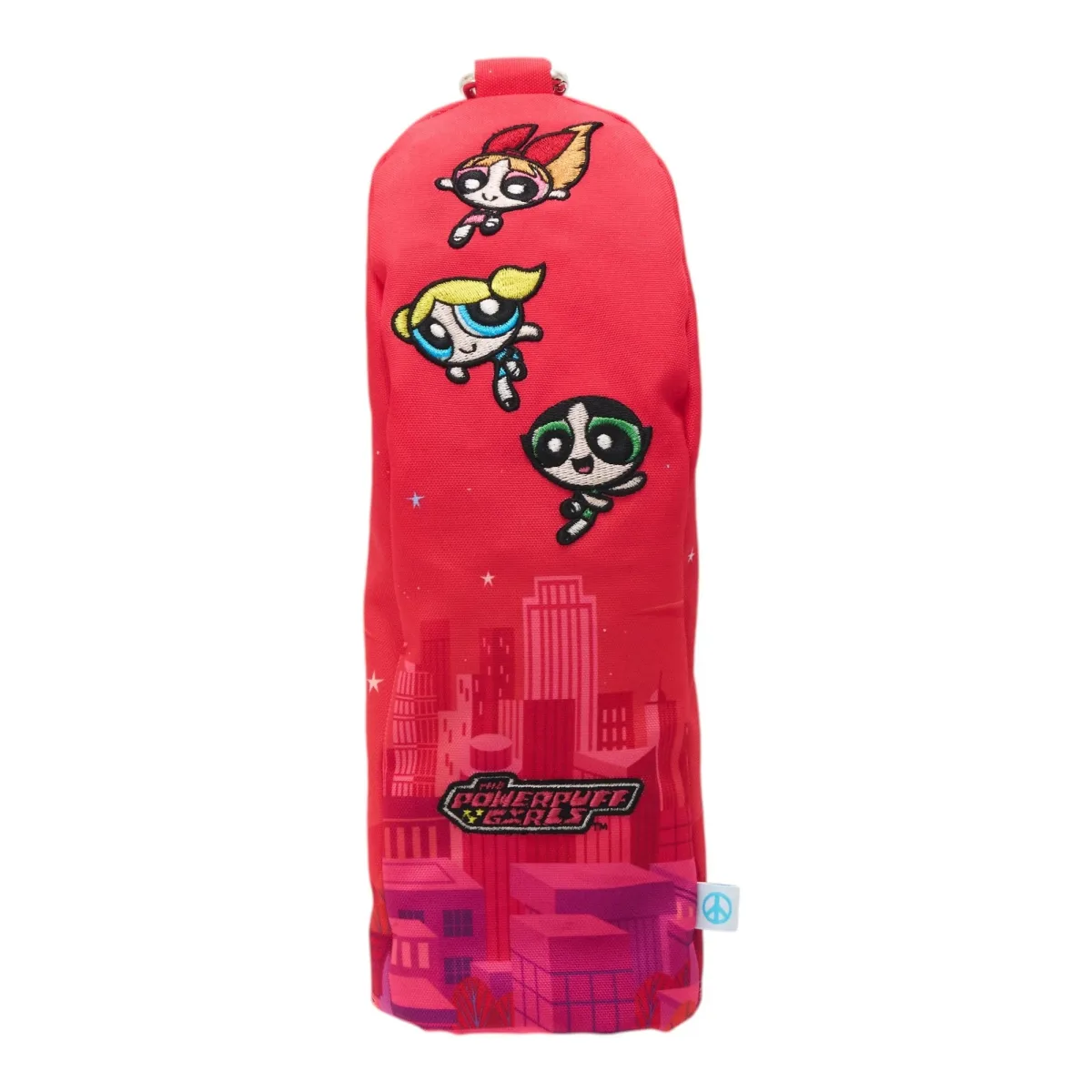 A Monzee headcover with a Powerpuff Girls motif.