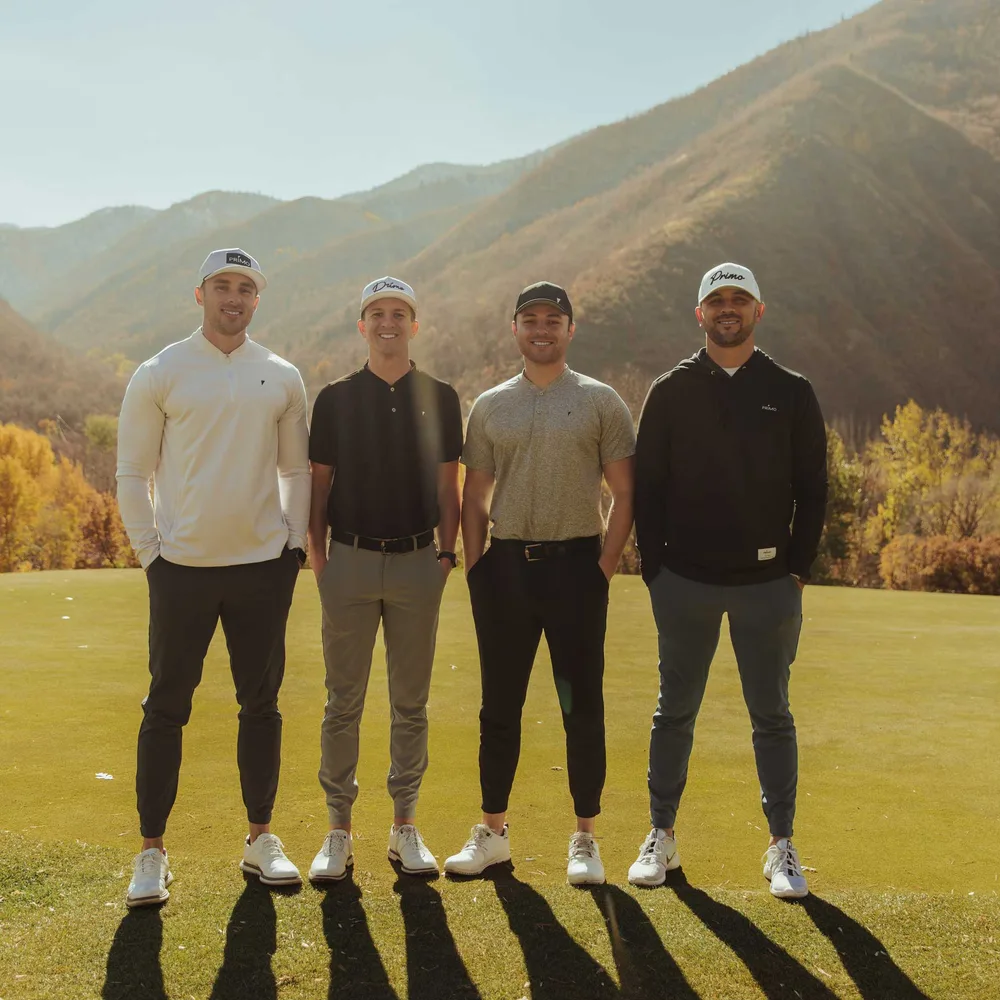 The four founding cousins of Primo Golf Apparel